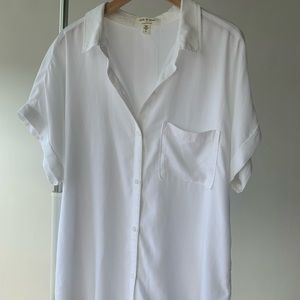 cloth & stone x Anthropologie White Button Down